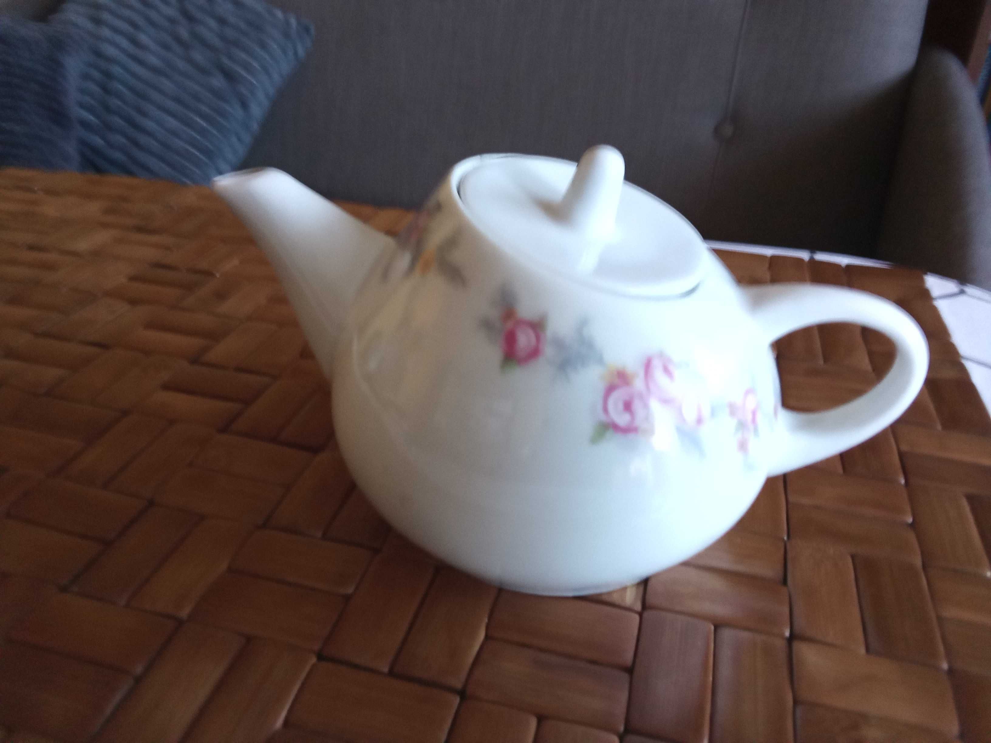Prl czajniczek do herbaty imbryk porcelana Lubiana