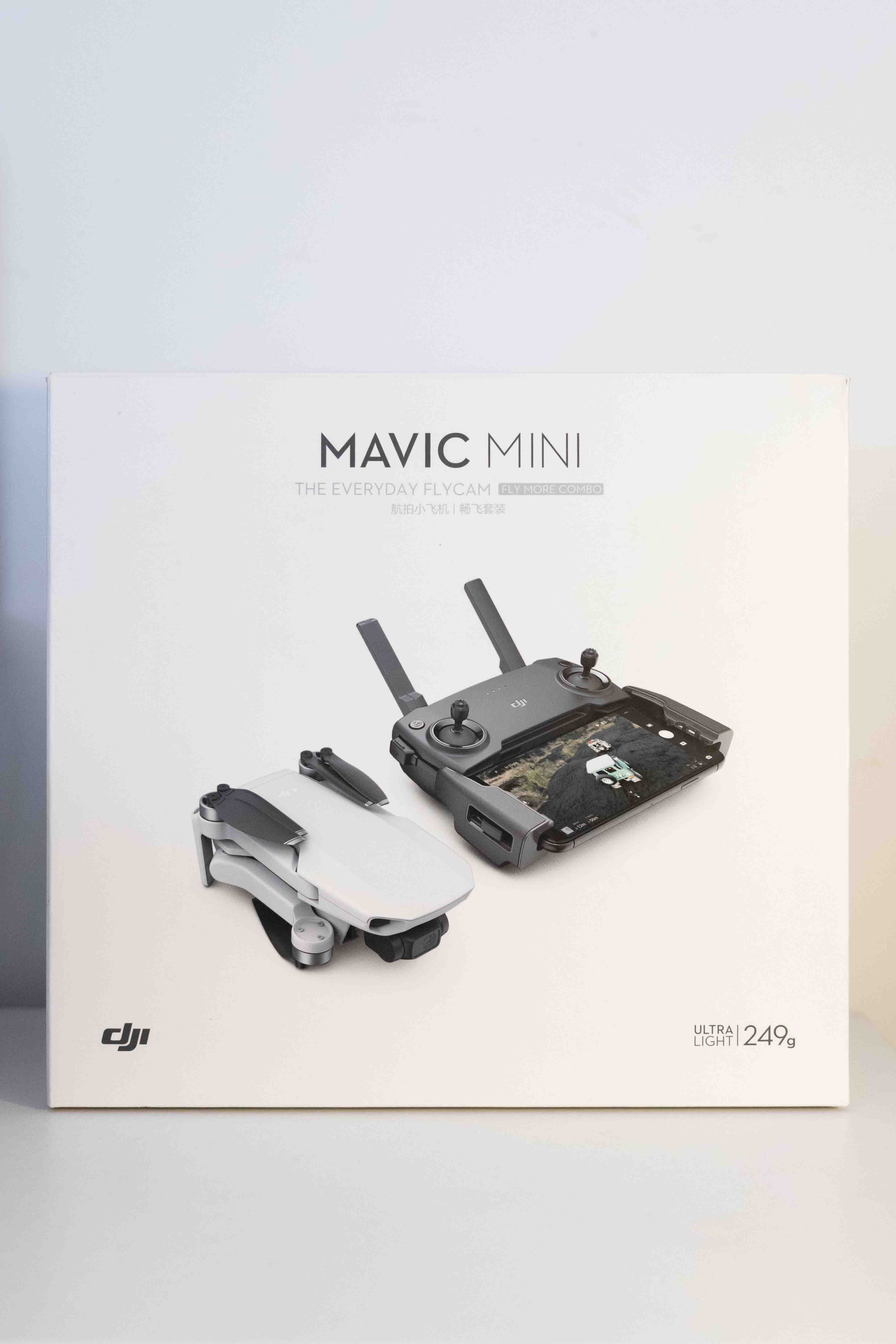 DJI Mavic Mini com acessórios