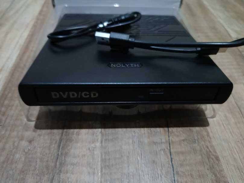 Zewnętrzny napęd DVD, USB 3.0 do laptopa PC Windows Mac
