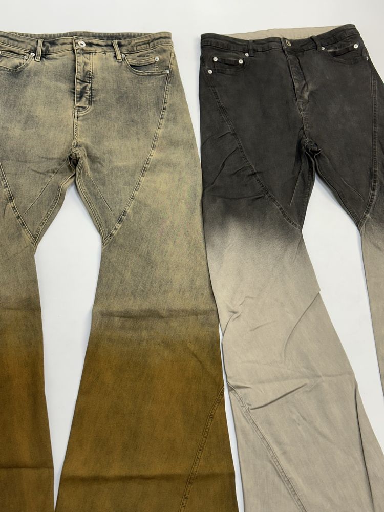 Rick Owens flared jeans DRKSHDW opium archive клеш кльош джинси штаны