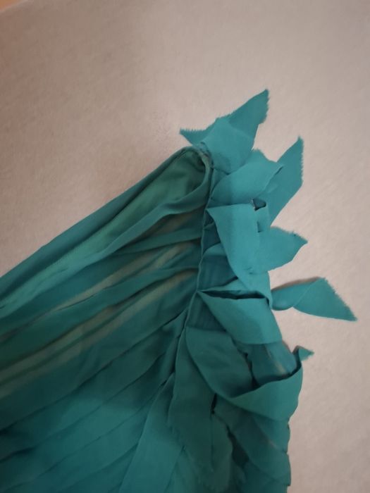 Sukienka koktajlowa na wesele jedwab