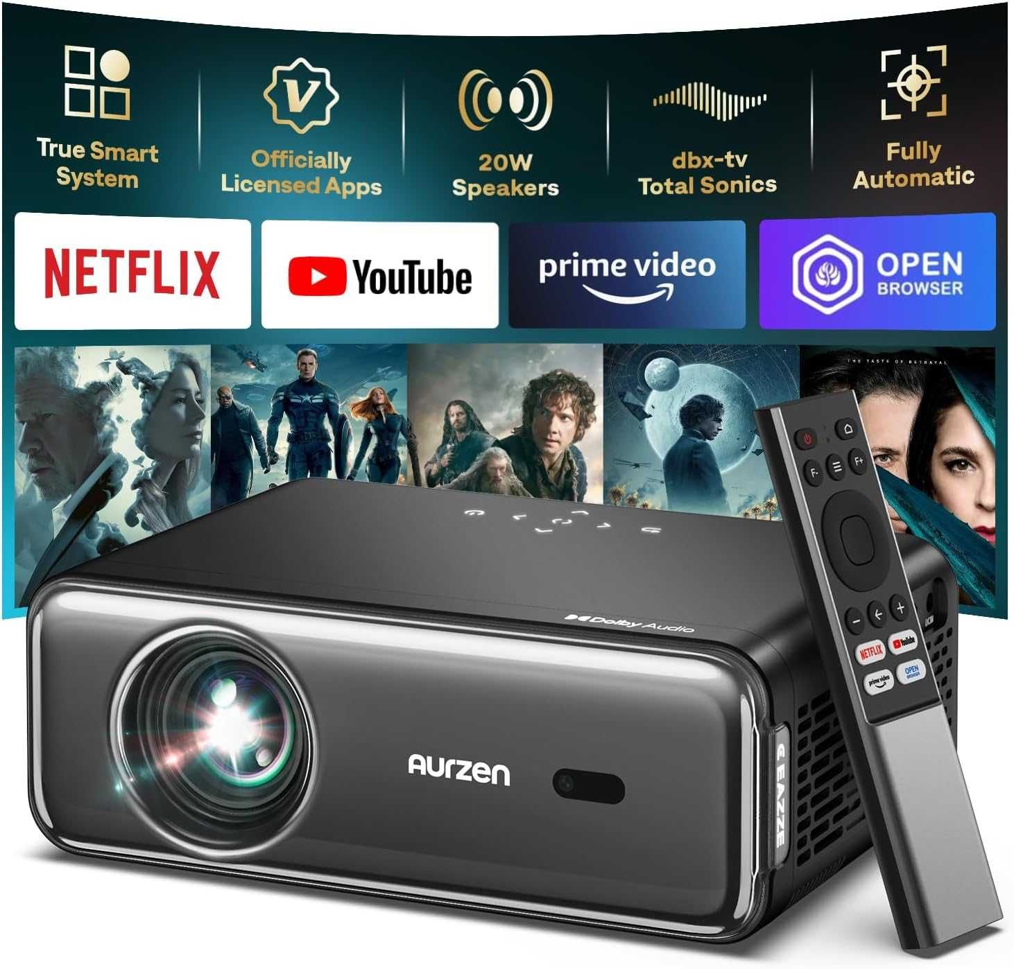 Projektor Aurzen EAZZE D1 Pro