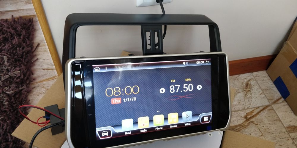 Автомагнитола Toyota Prado 2017-2019 Android PX6 4/32g IPS GPS Wi-F