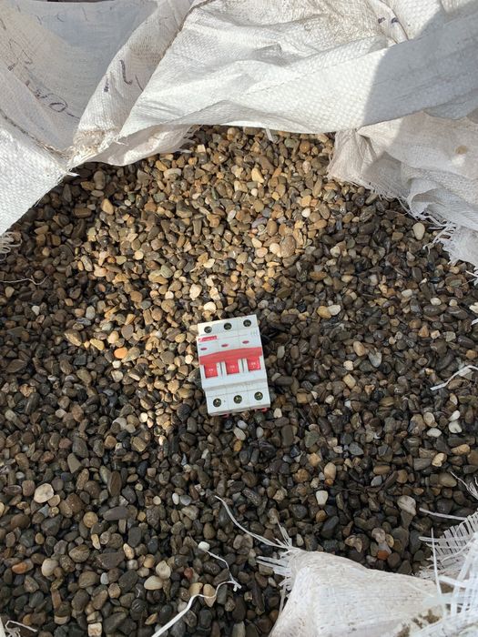 Галька  + мармур митая