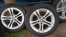 Komplet alufelg BMW wraz z oponami 16''