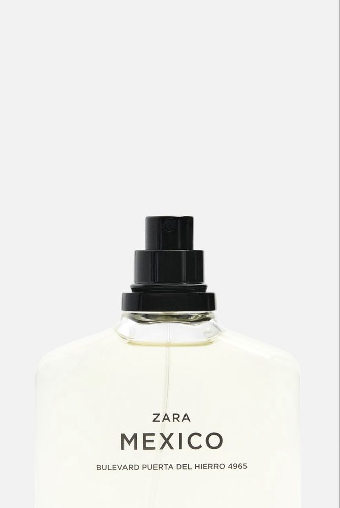 México EDP 100 ML Zara NOVO