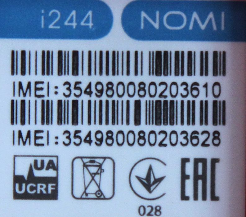 Телефон NOMI i224