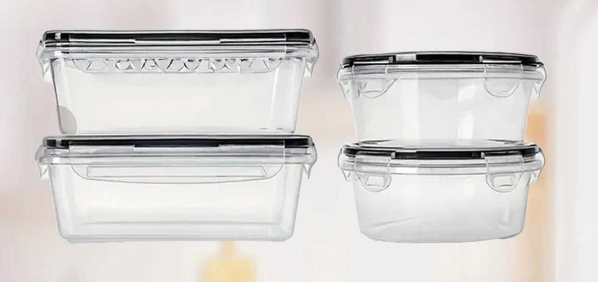 12 x pudełka na żywność lunchbox pojemniki plastikowe śniadaniówka