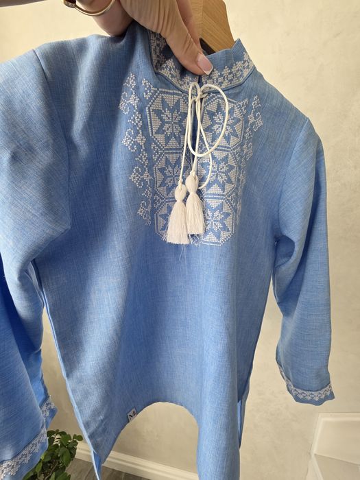 Красива Вишиванка для хлопчика 9-10 років