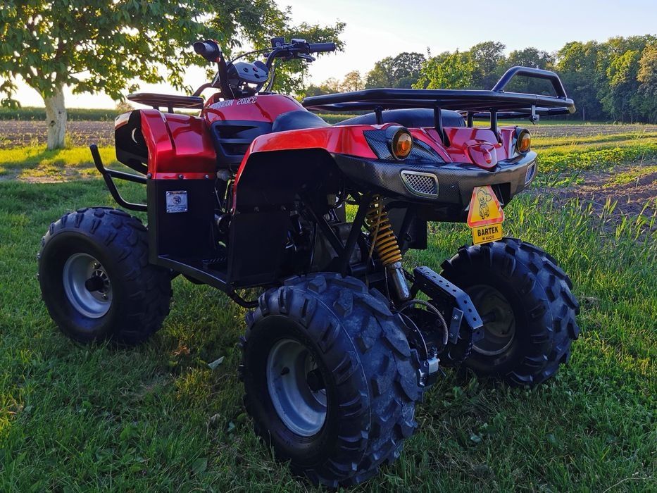 Quad 250 jak nowy, Garażowany wsteczny 1 właściciel