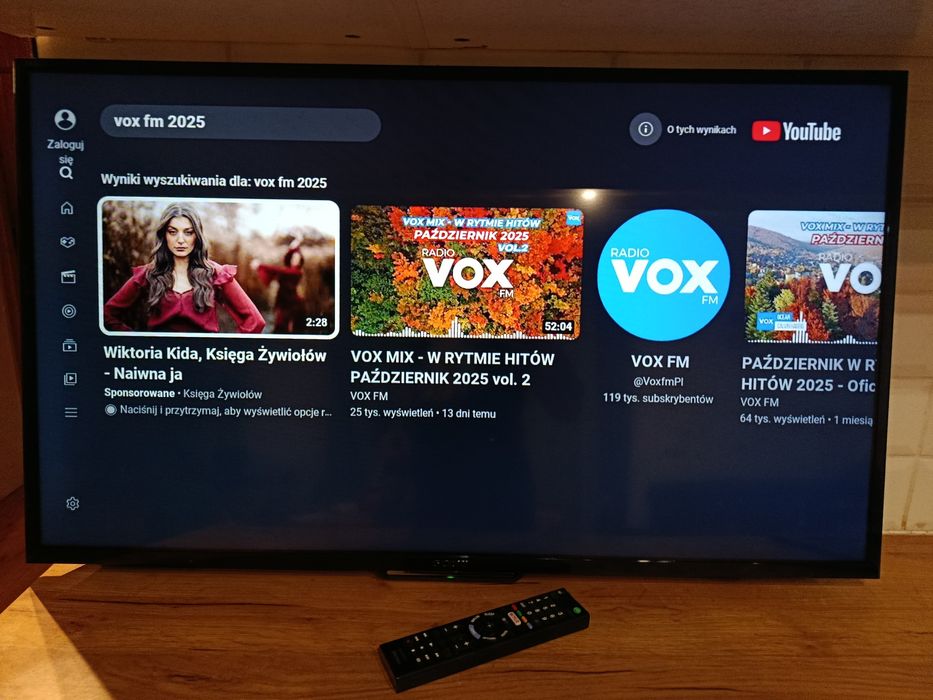 Telewizor LED Sony 40 Cali Pilot oryginalny Smart  Wifi HDMI USB