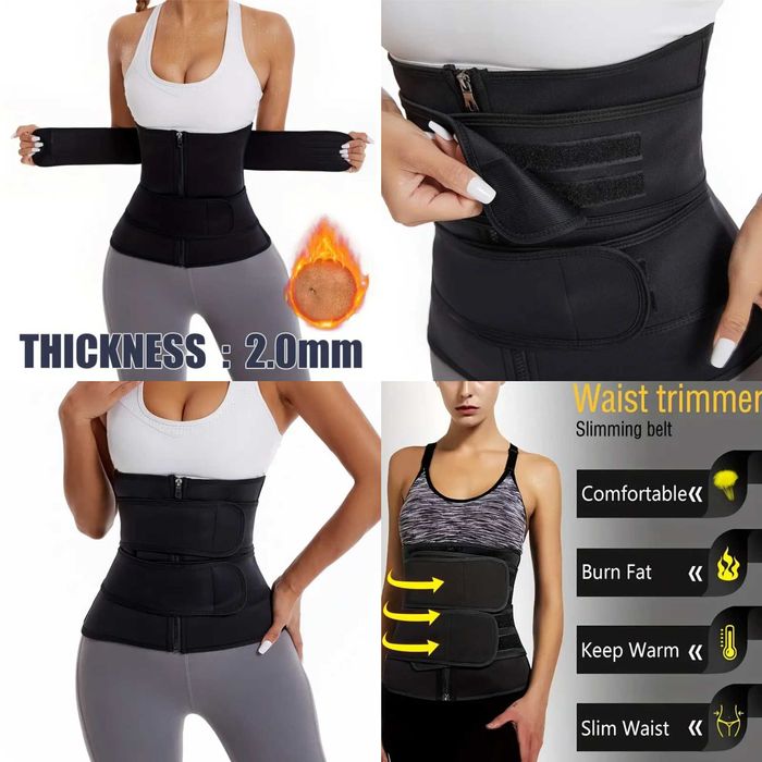 Cinta modeladora, treino ou reforço lombar. Unissexo. Novas.