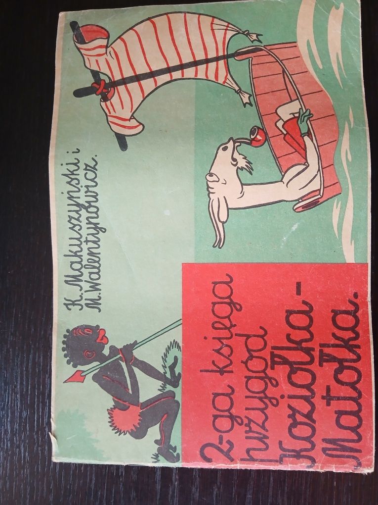 Książeczka dla dzieci z czasów PRL