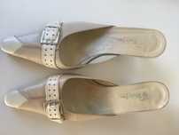 Sandálias Mules Creme n. 37