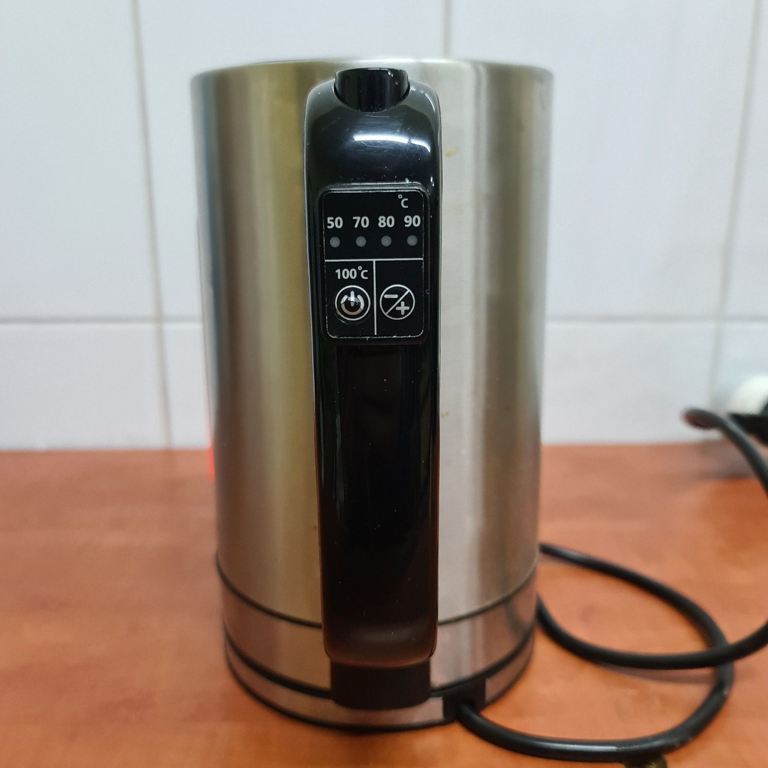 Czajnik elektryczny aluminiowy Steba 1,7 l odcienie szarości i srebra