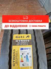 385/65 R22.5 Giti Gtr955 164K (Індонезія) Безкоштовна Доставка НП