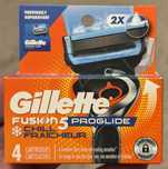 100% Оригинал США Gillette Proglide Chill ProShield Fusion 4шт
