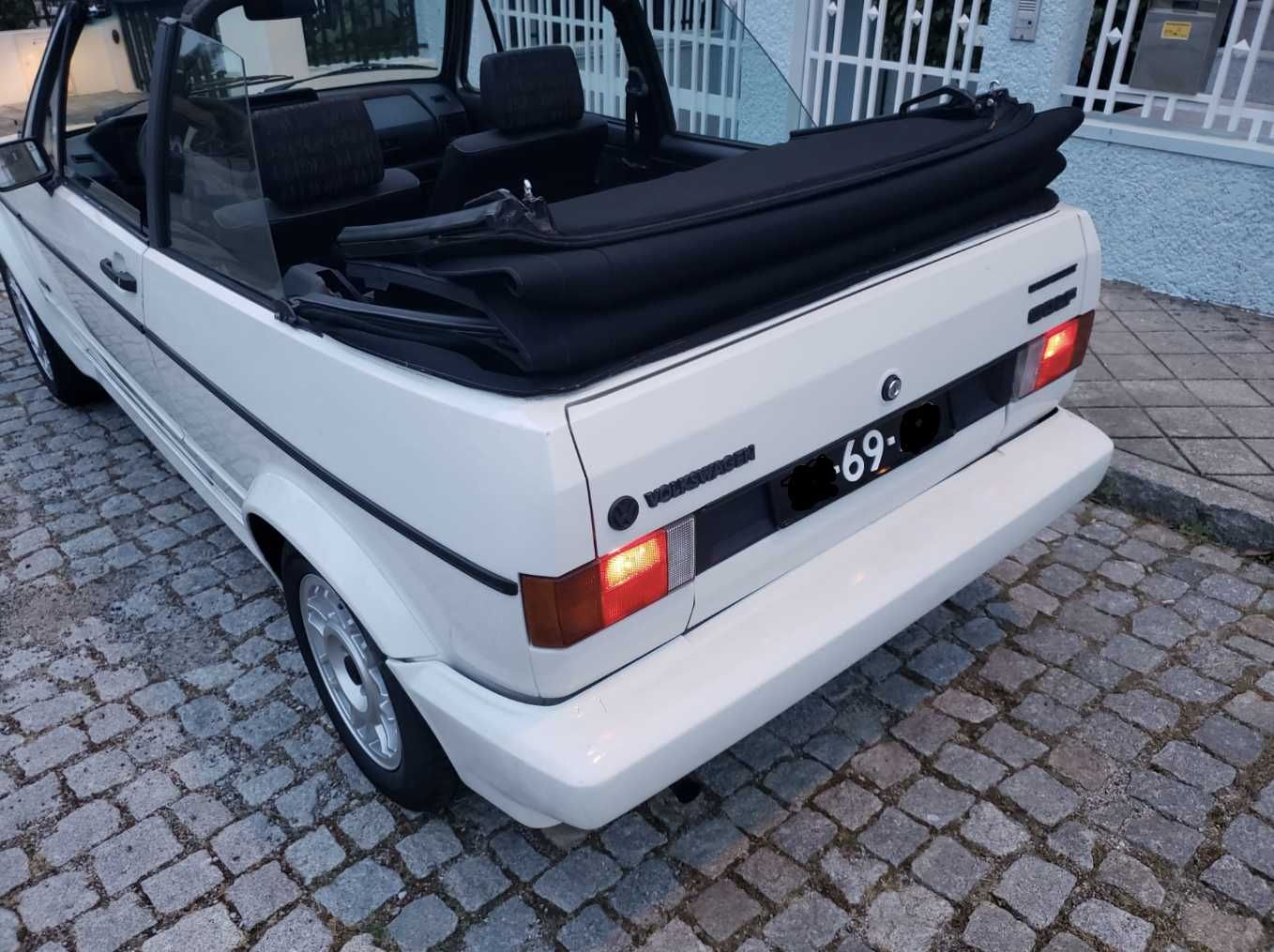 Golf Cabrio descapotável cabriolet 1988