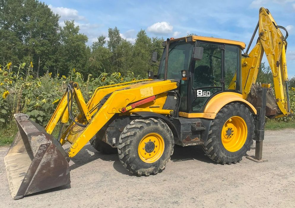 Fermec 860  Koparko-ładowarka Faktura vat