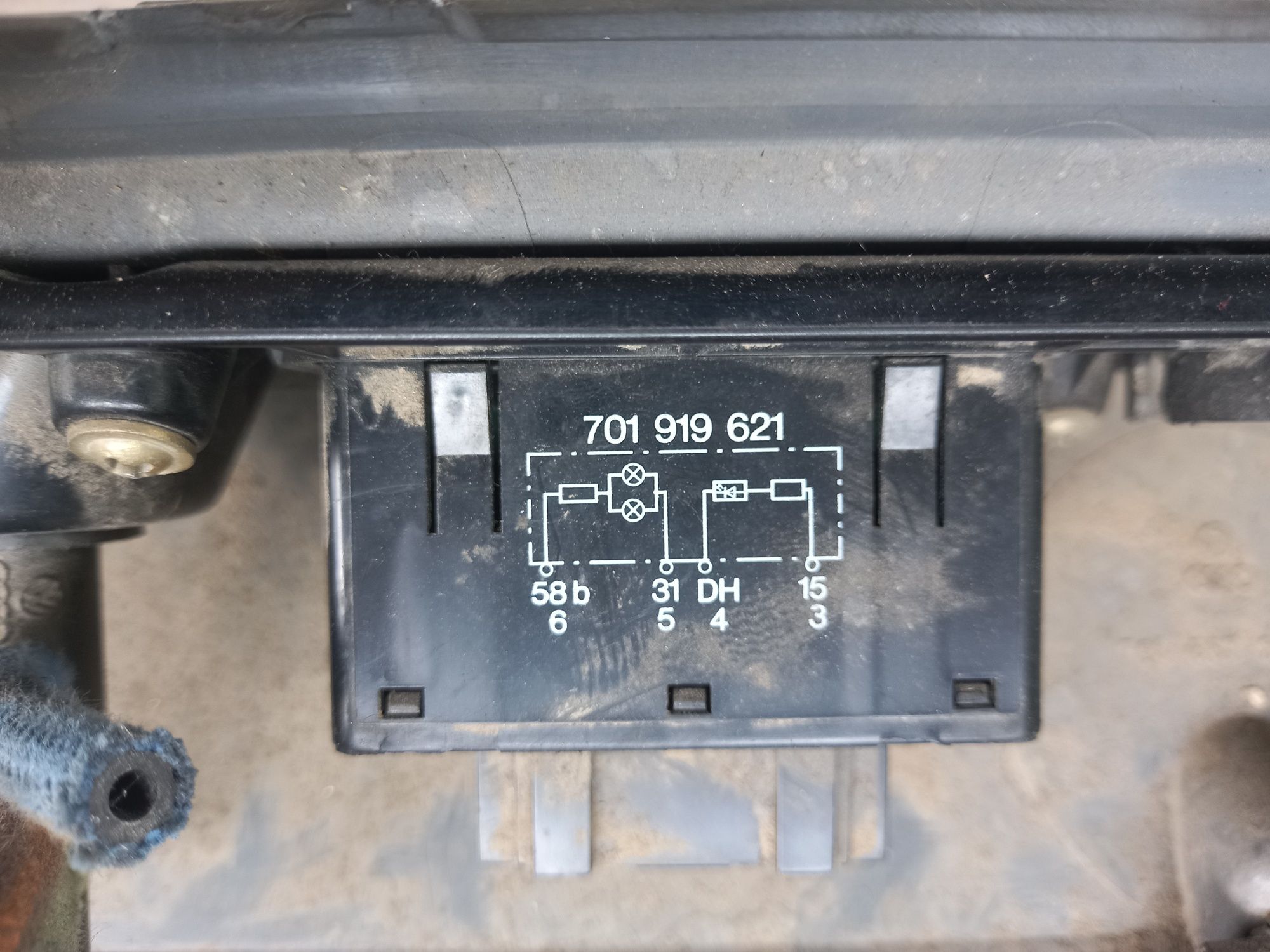 Vw t4 syncro panel blokady tylnego mostu wlacznik pompka