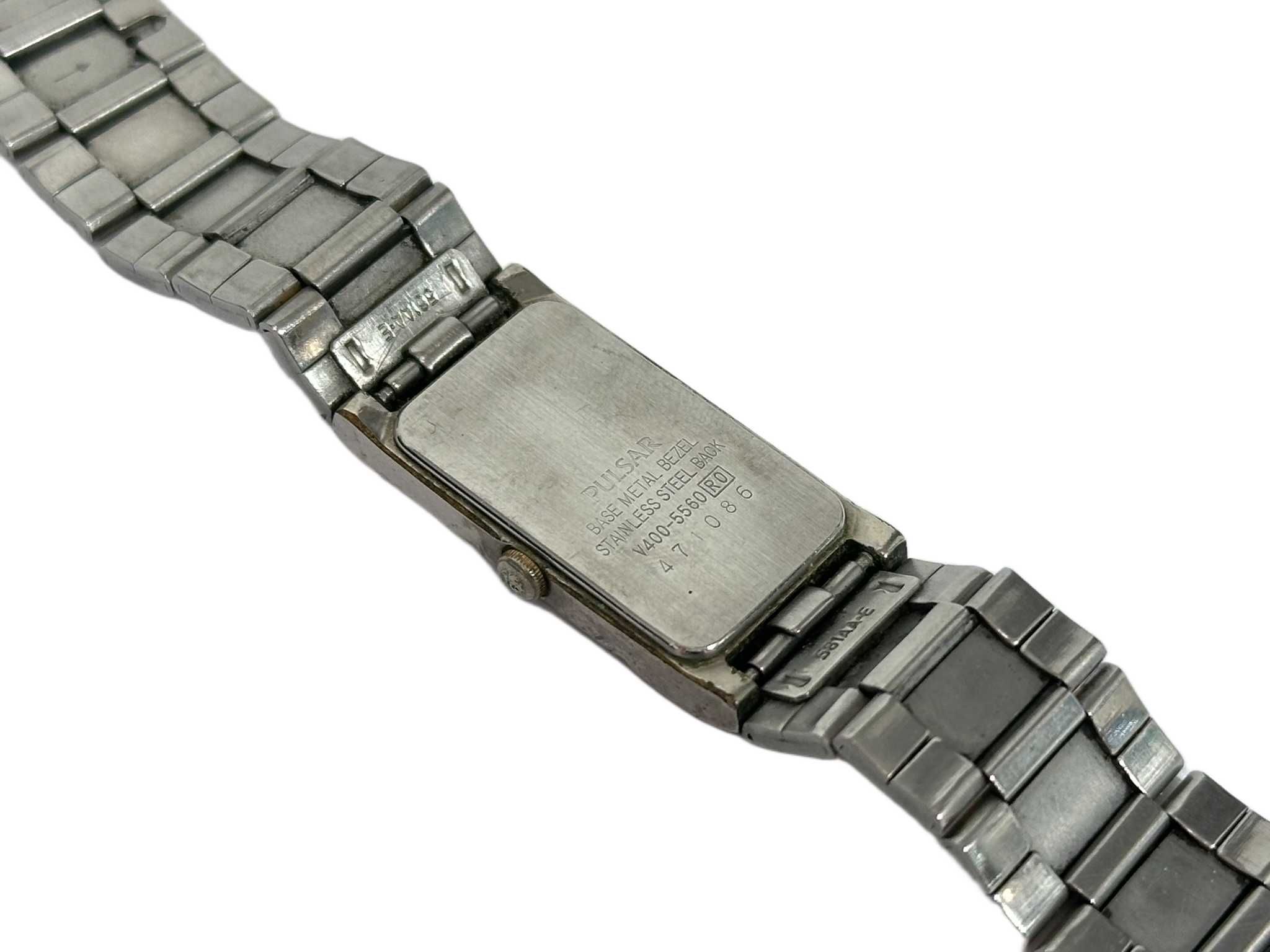 Elegancki zegarek kwarcowy Pulsar damski dwukolorowy
