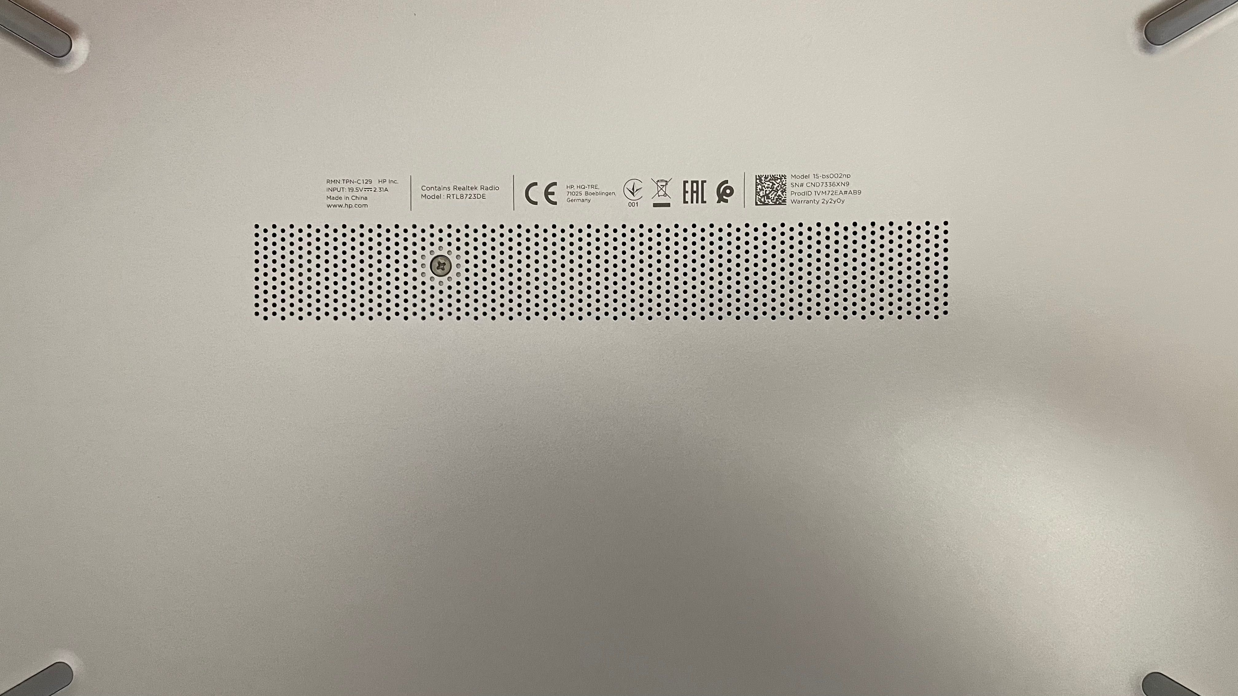 Computador portátil HP com disco novo ssd plus de cor cinza com hdmi