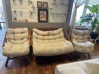 Мебель ротанговая 3 ка диван и 2 кресла