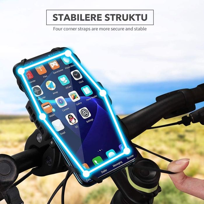 Novos! Suporte móvel mota trotinete bicicleta rotação 360°