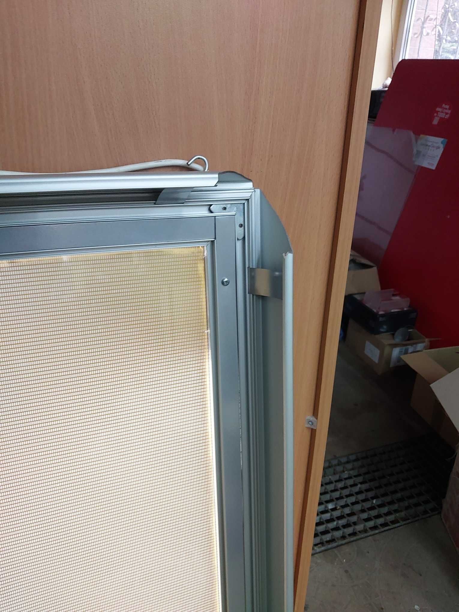 Reklama rama led podświetlana dwustronna format B1 zatrzaskowe mocowan
