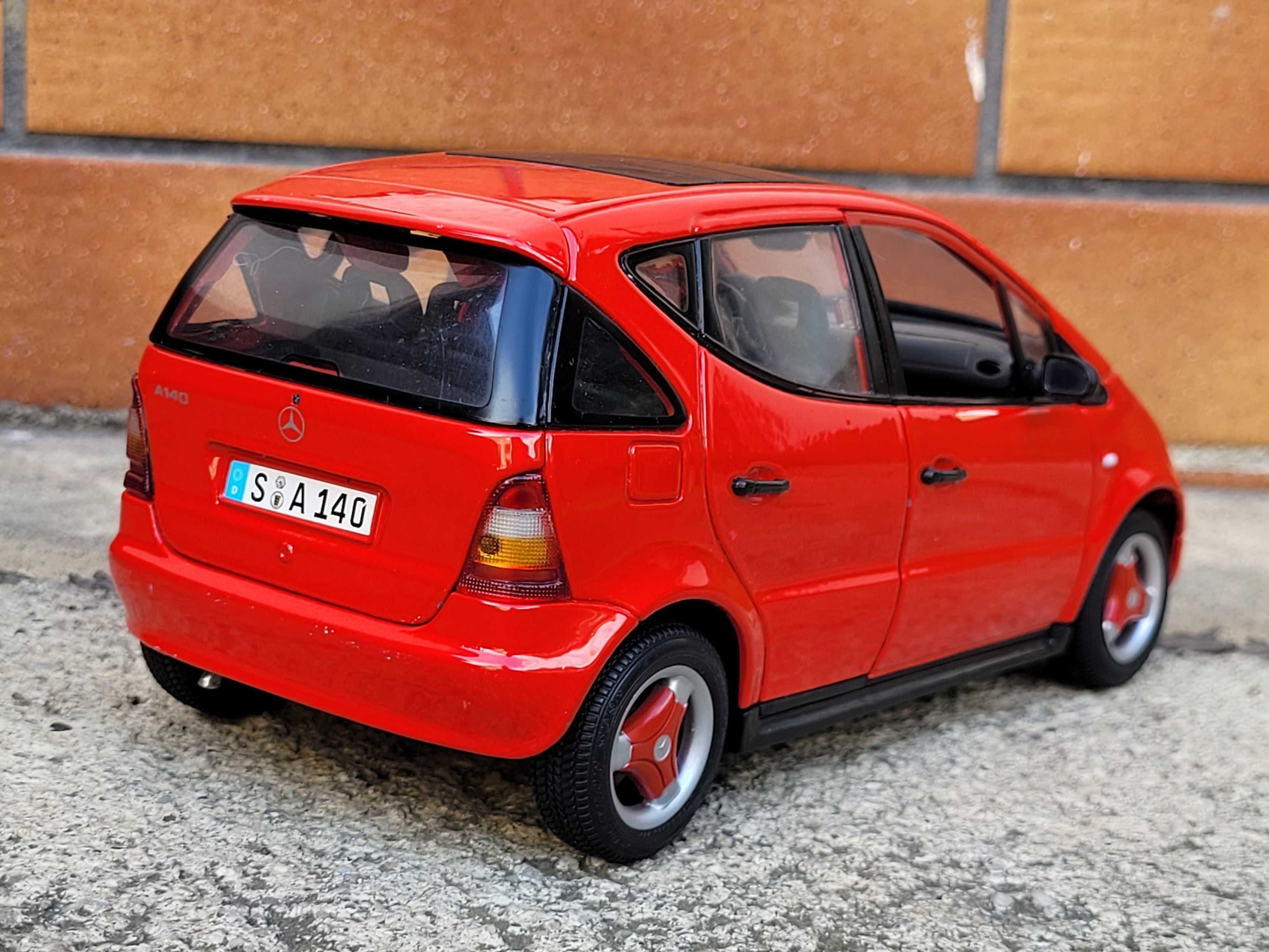 Kolekcja modeli Mercedes A 140 A140 AMG mega unikat 1:18