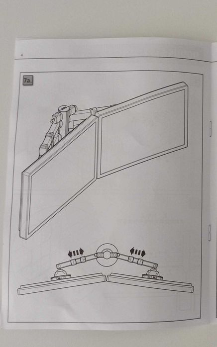 NOVUS TSS telescope arm III uchwyt na monitor nowy