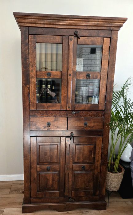 Komoda + witryna w stylu kolonialnym