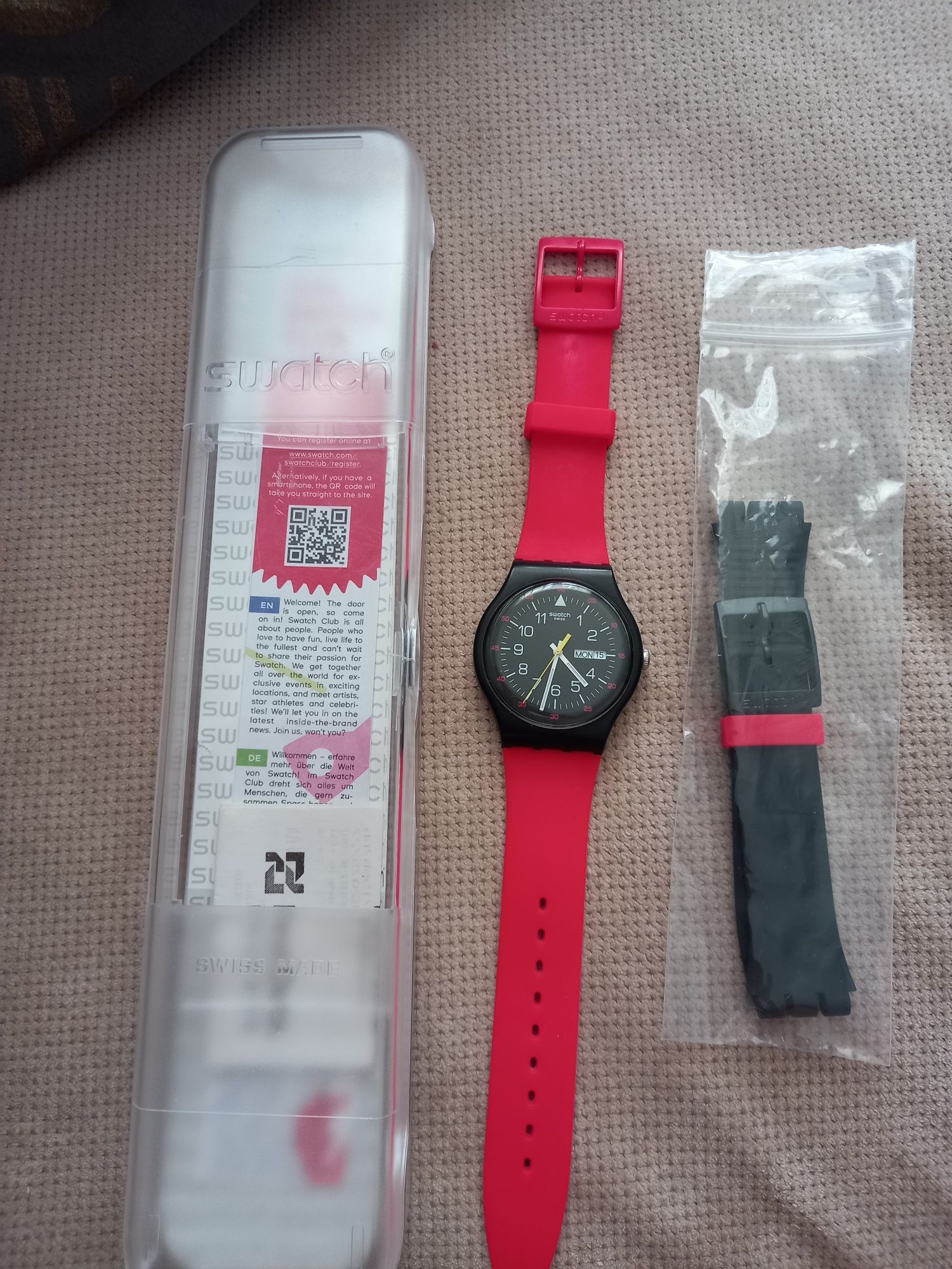 Zegarek damski swatch swiss