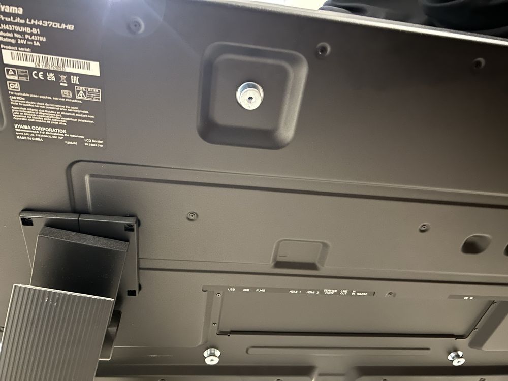 Nowy Monitor iiyama ProLite LH4370UHB-B1