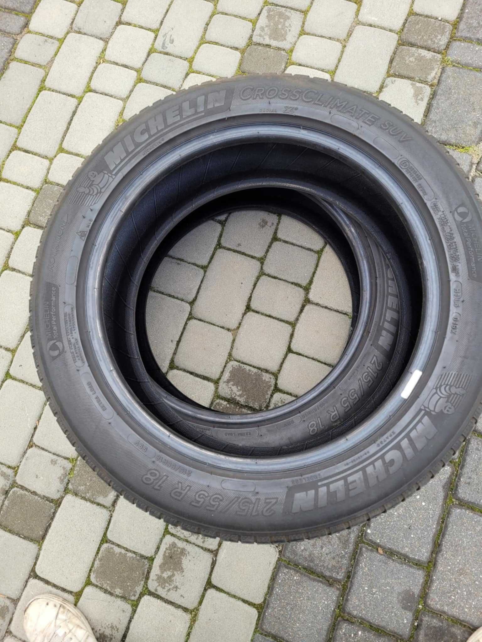Opony całoroczne Michelin Croscilimate 215/55r18 99v
