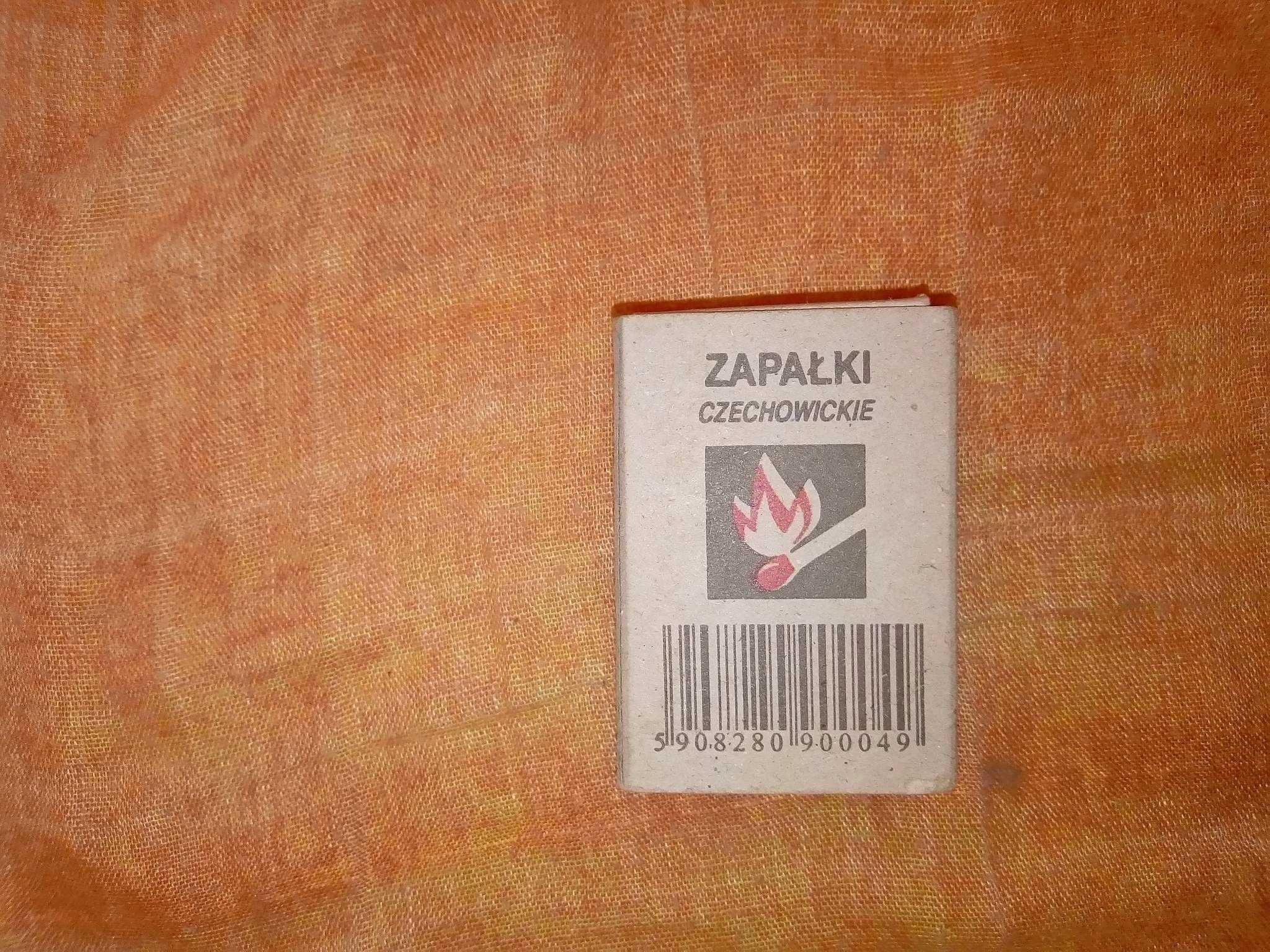 Pudełko po zapałkach puste Zapałki Czechowickie ZPZ - 1 sztuka