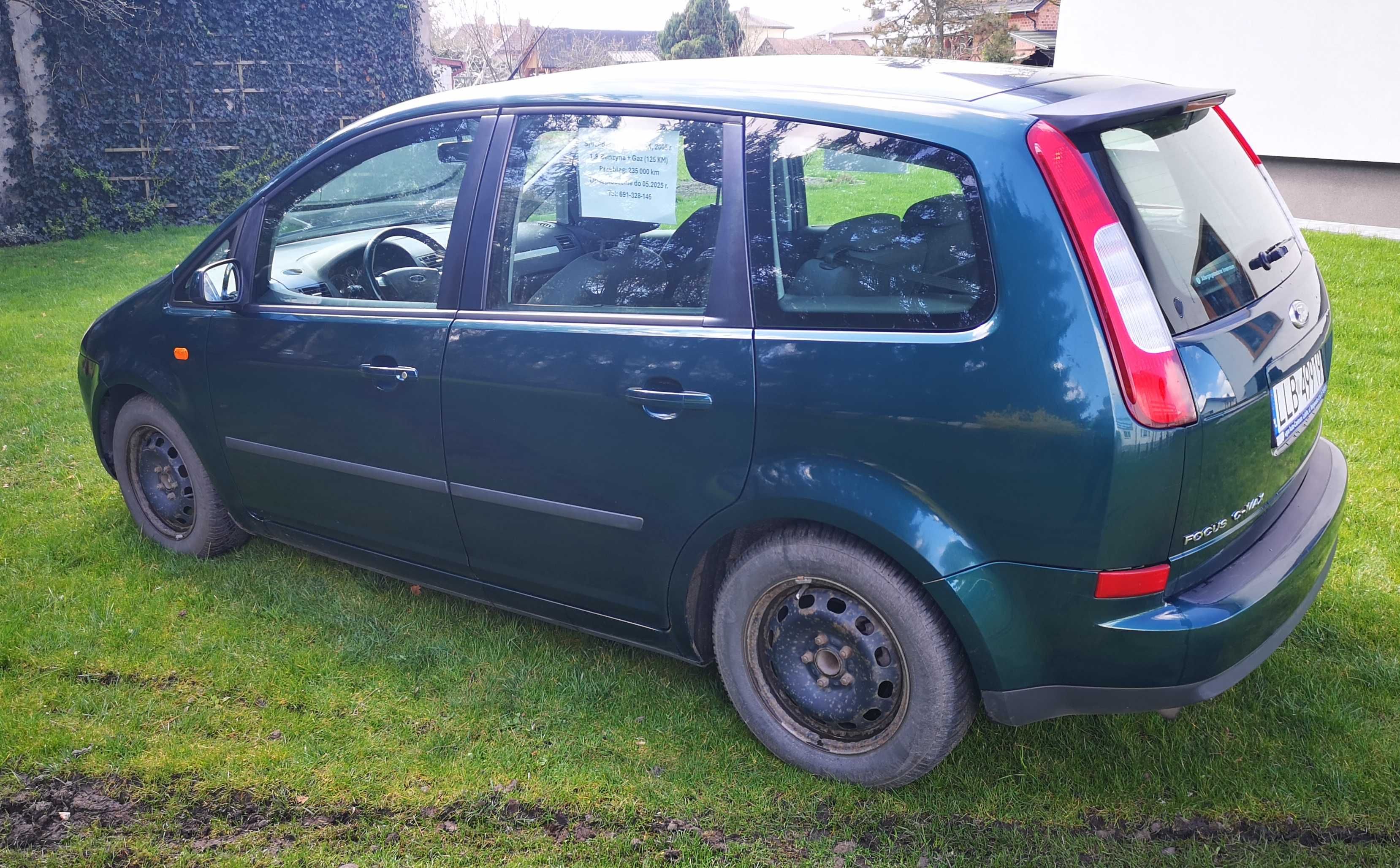 Sprzedam Ford Focus C-Max, 2005, 1.8 B+G