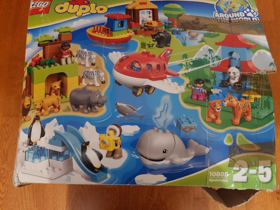 Klocki lego around the world
