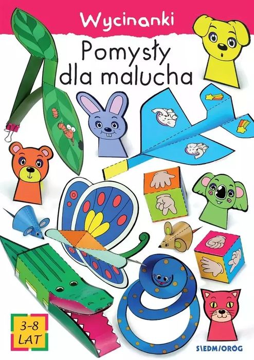 Wycinanki. Pomysły dla malucha. Siedmioróg