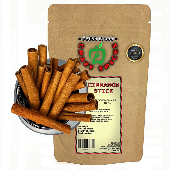 Cynamon Laska 8cm 500g – CrazySpices Przewyższa Konkurencję Smakowo