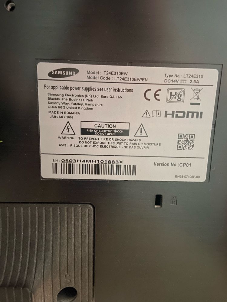 Samsung Monitor T24E310EW