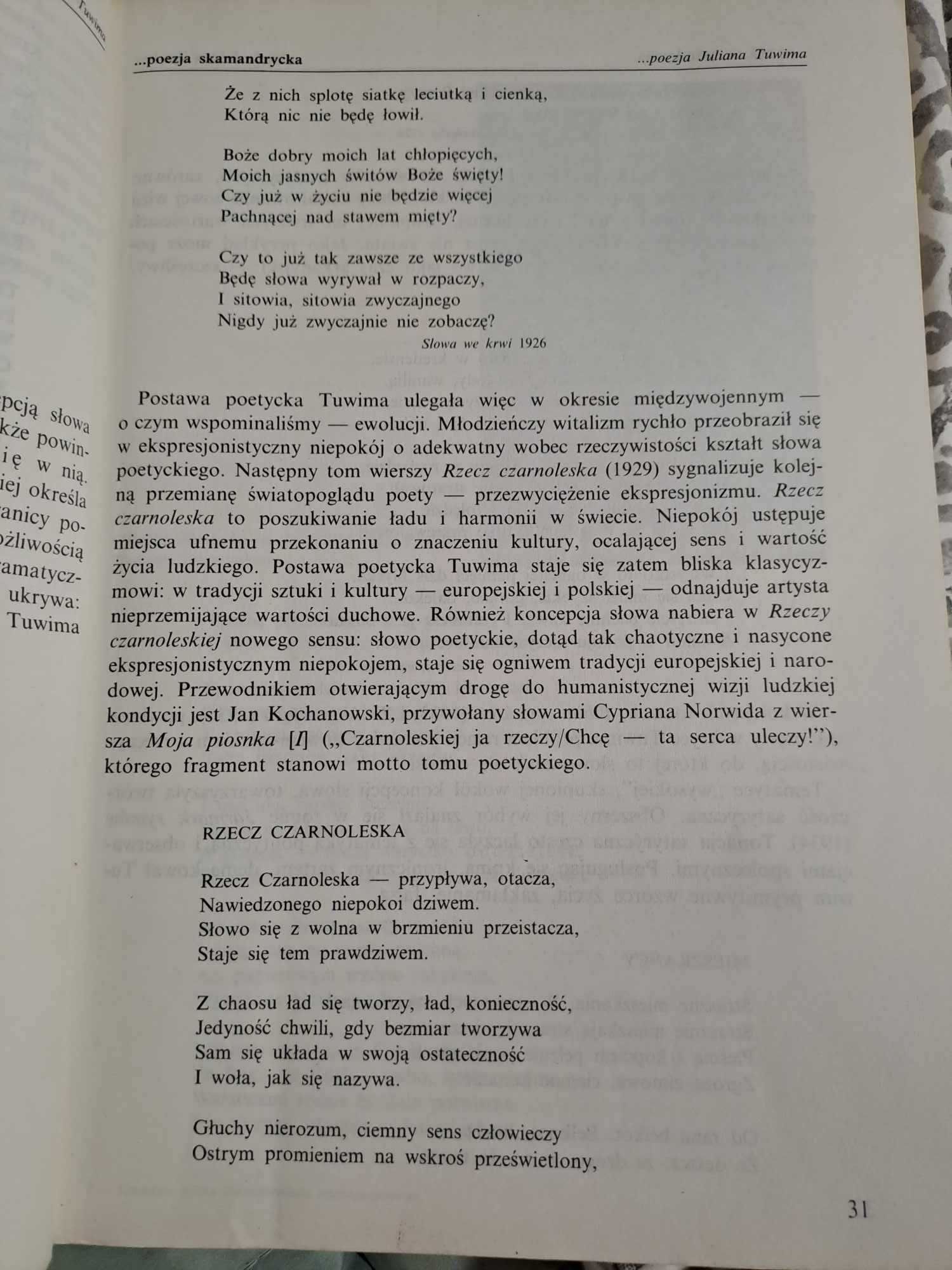 Literatura polska dwudziestolecia... kl. 3 Wroczyński 1994