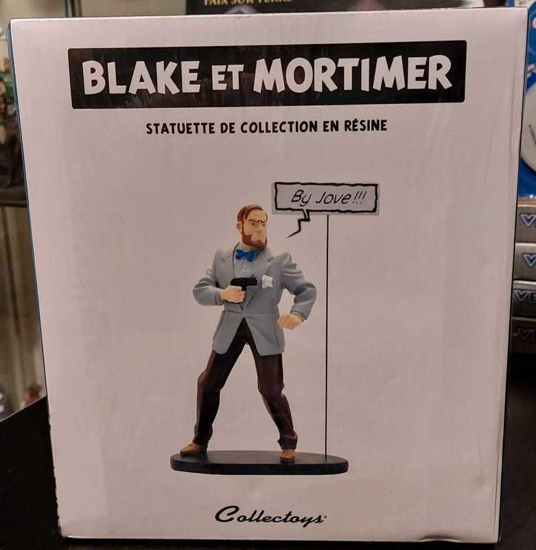 Coleção Blake & Mortimer - Figura Mortimer em resina 16 cm