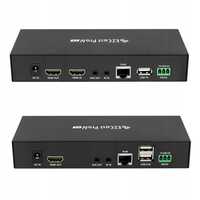 EZCast Pro AV Extender HDMI USB KVM po CAT5e do 180 m (ET02+ER02)