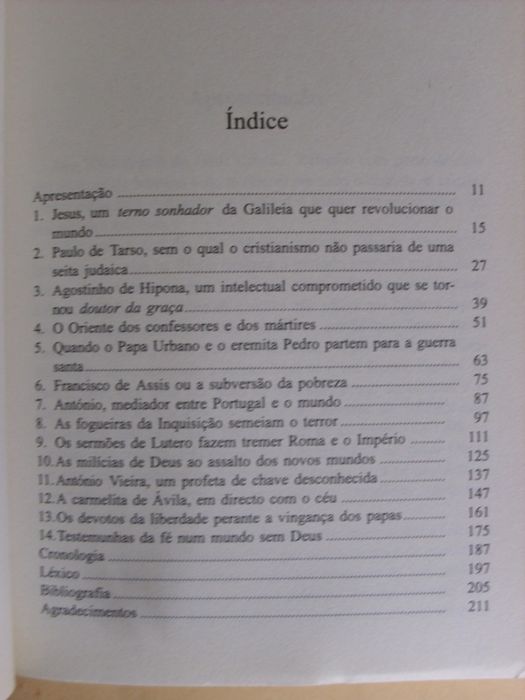 Os Génios do Cristianismo de Henri Tincq