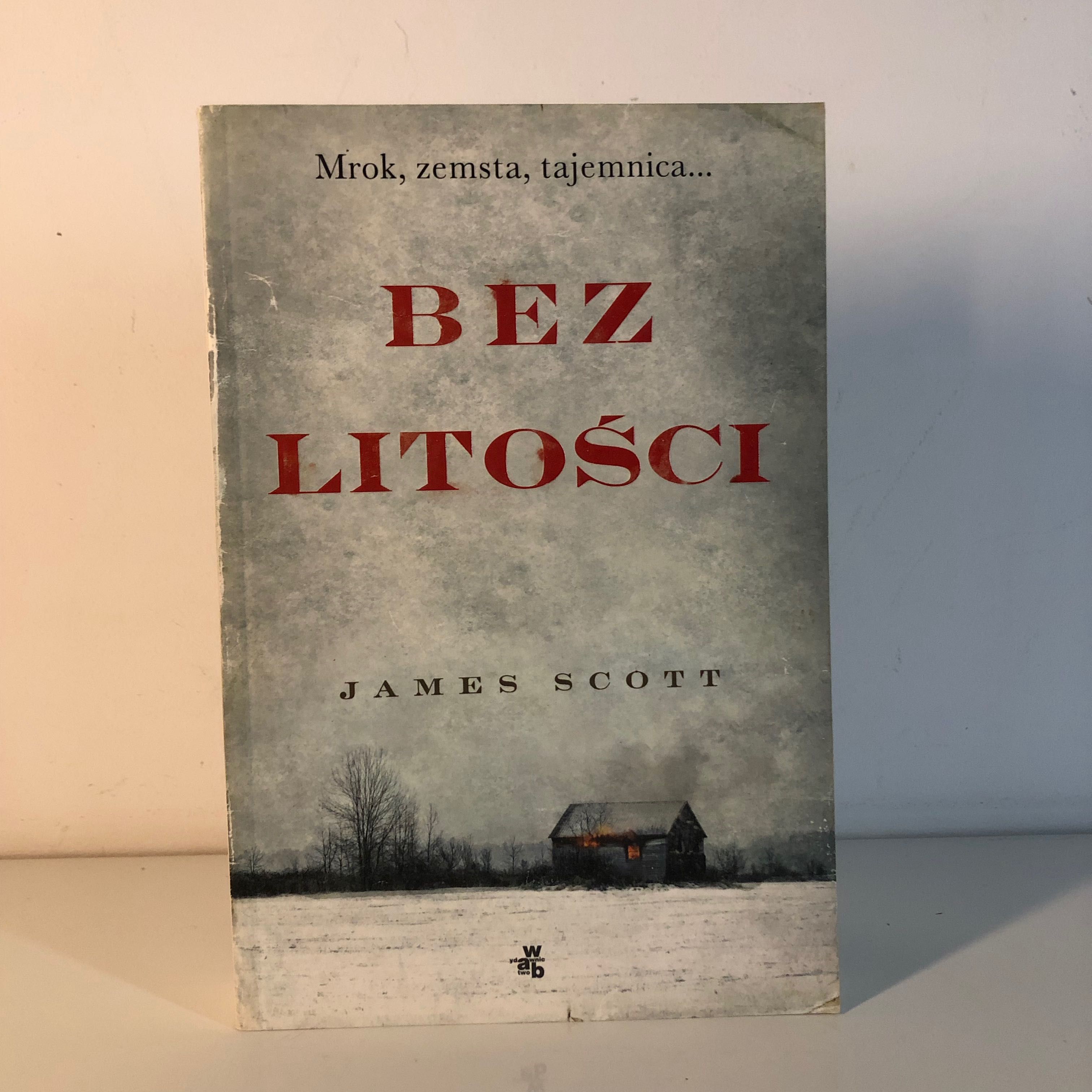 James Scott "Bez Litości" * STAN BDB * kryminał horror książka