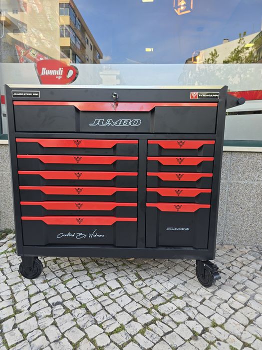 Carrinho de ferramentas 11 gavetas completas novo