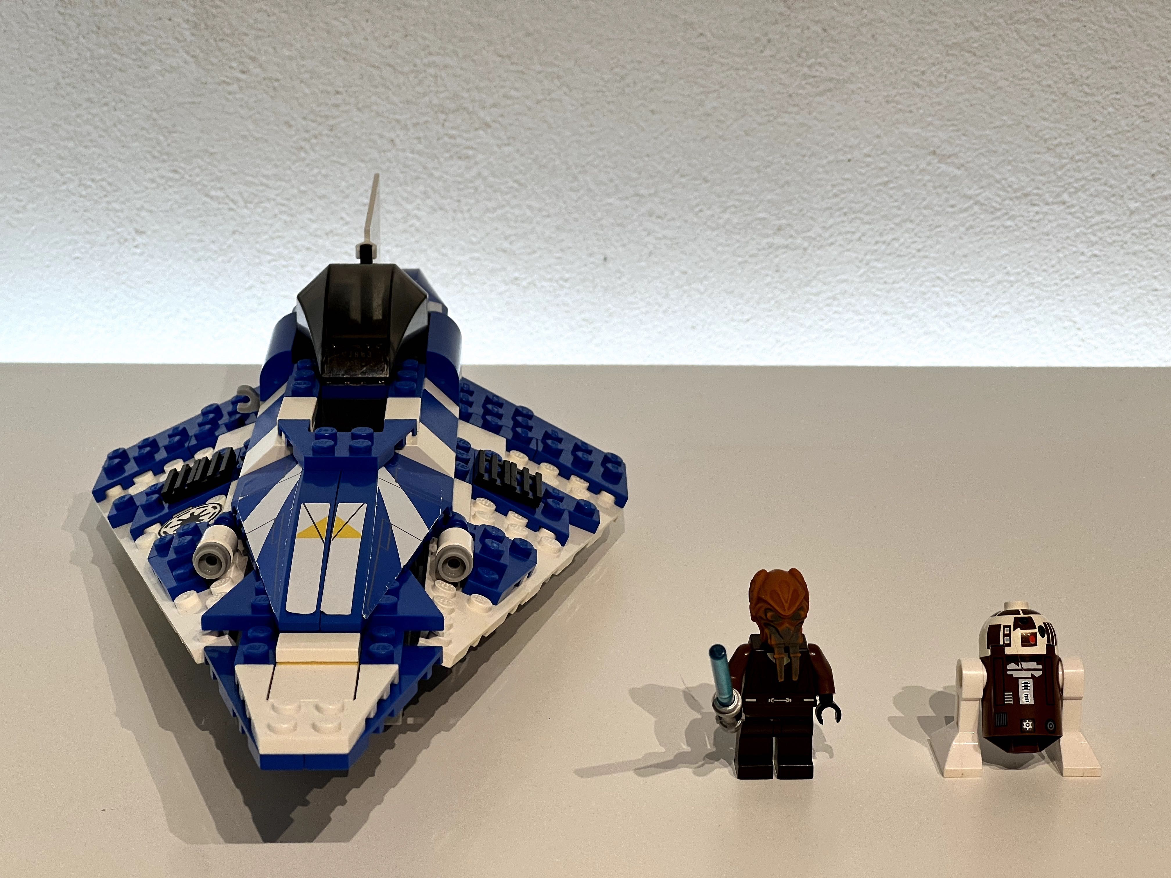 Lego Star Wars 8093 Plo Koon's Jedi Starfighter