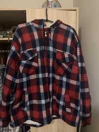 куртка-рубашка в красном цвете, XL