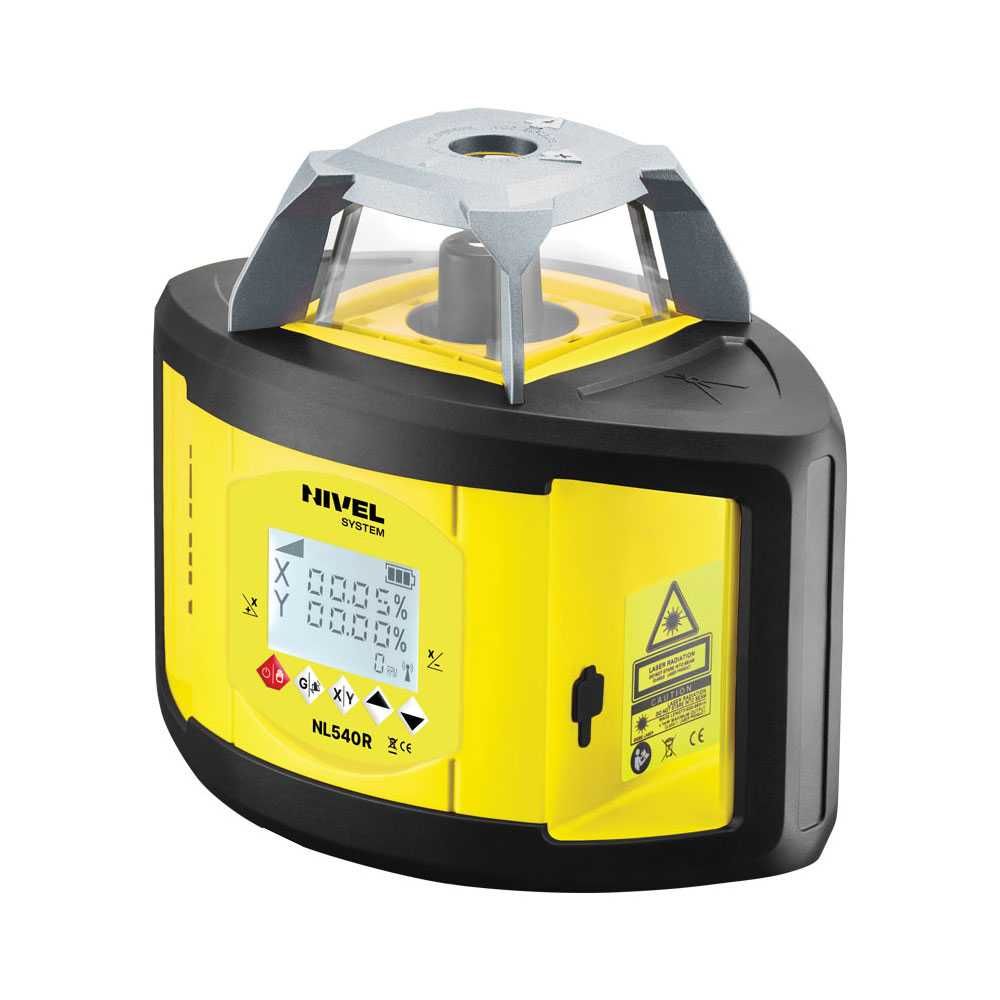 Niwelator Laserowy NL540R DIGITAL Nivel Sytem łata statyw zestaw